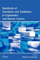 Handbook of Standards and Guidelines in Ergonomics and Human Factors (Hardback)