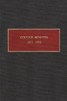 Council Minutes, 1655-1656 - New Netherlands Documents (Hardback)