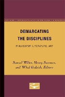 Demarcating the Disciplines: Philosophy, Literature, Art (Paperback)