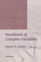 Handbook of Complex Variables (Hardback)