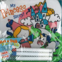 My Princess Story!: A Bathtub Coloring Book (Rag book)