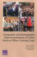 Geographic and Demographic Representativeness of the Junior Reserve Officers' Training Corps (Paperback)