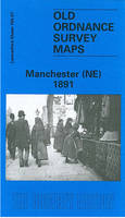 Manchester (NE) 1891: Lancashire Sheet 104.07 - Old O.S. Maps of Lancashire (Sheet map, folded)