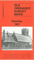 Kearsley 1907: Lancashire Sheet 95.11 - Old O.S. Maps of Lancashire (Sheet map, folded)