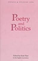 Poetry and Politics - Essays and Studies (Hardback)
