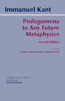 Prolegomena to Any Future Metaphysics: and the Letter to Marcus Herz, February 1772 (Paperback)