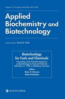 Twentieth Symposium on Biotechnology for Fuels and Chemicals: Presented as Volumes 77-79 of Applied Biochemistry and Biotechnology Proceedings of the Twentieth Symposium on Biotechnology for Fuels and Chemicals Held May 3-7, 1998, Gatlinburg, Tennesee - ABAB Symposium (Hardback)