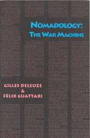 Nomadology: The War Machine - Semiotext(e) / Foreign Agents (Paperback)