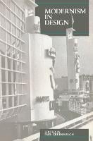 Modernism in Design Pb (Paperback)