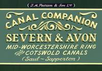Pearson's Canal Companion - Severn & Avon: Mid-Worcestershire Ring and Cotswold Canals (Saul-Sapperton) (Paperback)