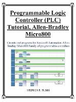 Progammable Logic Controller (PLC) Tutorial Allen-Bradley Micro800 (Paperback)