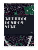 Art Deco London Map (Sheet map, folded)