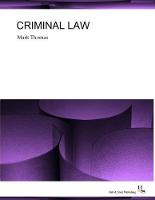Criminal Law (Paperback)