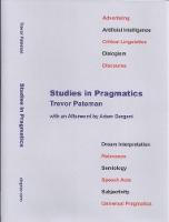 Studies in Pragmatics (Hardback)