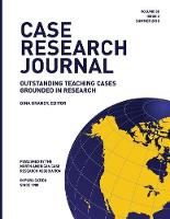 Case Research Journal, 38(3): Outstanding Teaching Cases Grounded in Research (Paperback)