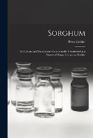 Sorghum; its Culture and Manufacture Economically Considered as a Source of Sugar, Syrup and Fodder (Paperback)