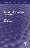 Cognitive Psychology: New Directions - Psychology Revivals (Hardback)