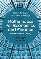 Mathematics for Economics and Finance: Methods and Modelling (Paperback)