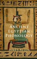 Ancient Egyptian Phonology (Hardback)