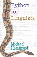 Python for Linguists (Hardback)