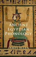 Ancient Egyptian Phonology (Paperback)