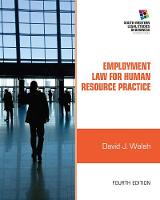 Employment Law for Human Resource Practice (Hardback)