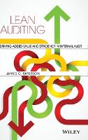 Lean Auditing: Driving Added Value and Efficiency in Internal Audit (Hardback)