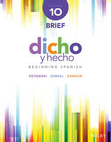 Dicho y hecho: Beginning Spanish (Paperback)