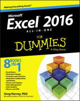 Excel 2016 All-in-One For Dummies (Paperback)