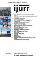 International Journal of Urban and Regional Research, Volume 40, Number 1 (Paperback)