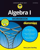 Algebra I Workbook For Dummies (Paperback)