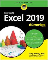 Excel 2019 For Dummies (Paperback)