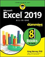 Excel 2019 All-in-One For Dummies (Paperback)