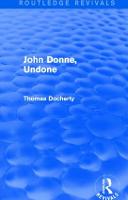 John Donne, Undone - Routledge Revivals (Hardback)