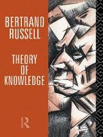 Theory of Knowledge: The 1913 Manuscript (Hardback)