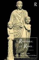 Rhetoric at Rome: A Historical Survey (Hardback)
