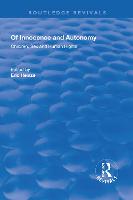 Of Innocence and Autonomy: Children, Sex and Human Rights - Routledge Revivals (Hardback)