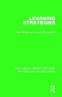 Learning Strategies - Routledge Library Editions: Psychology of Education (Hardback)