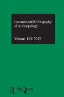 IBSS: Anthropology: 2013 Vol.59