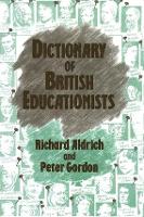 Dictionary of British Educationists (Paperback)