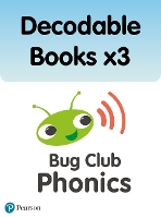 Bug Club Phonics Pack of Decodable Books x3 (3 x copies of 164 books) - Phonics Bug (Multiple items)