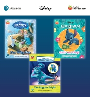 Pearson Bug Club Disney Reception Pack B, including decodable phonics readers for phases 2 and 3; Frozen: Fun in the Sun, Lilo and Stitch: Grab that Frog!, Monsters, Inc: The Biggest Fright - Bug Club