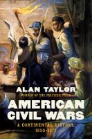 American Civil Wars: A Continental History, 1850-1873 (Paperback)