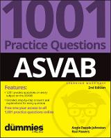 ASVAB: 1001 Practice Questions For Dummies (+ Online Practice) (Paperback)