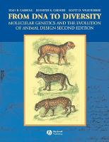 From DNA to Diversity: Molecular Genetics and the Evolution of Animal Design (Paperback)