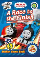 Thomas and Friends: A Race to the Finish (Sticker Scene Book) (Paperback)