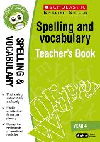 Spelling and Vocabulary Teacher's Book (Year 4) - Scholastic English Skills (Multiple items, part(s) enclosed)