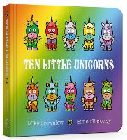 Ten Little Unicorns Board Book - Ten Little (Board book)