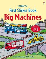First Sticker Book Big Machines - First Sticker Books (Paperback)