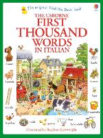 First Thousand Words in Italian - First Thousand Words (Paperback)